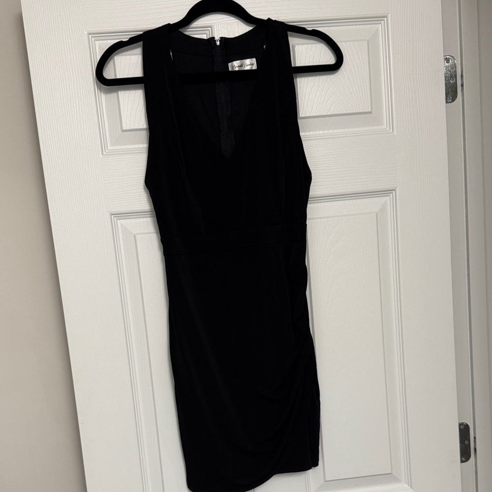 Emerald Sundae Black Mini Dress